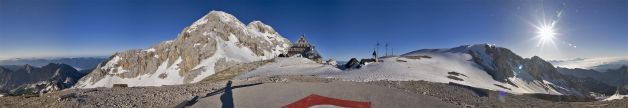 Triglav o poranku - panorama 360 st. - zdobywcygor.pl